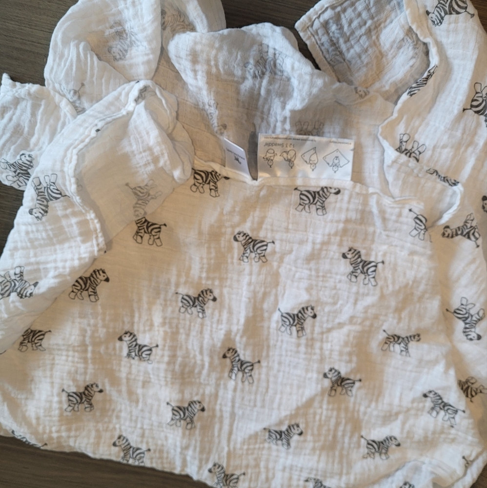 Zebra Swaddle Blanket